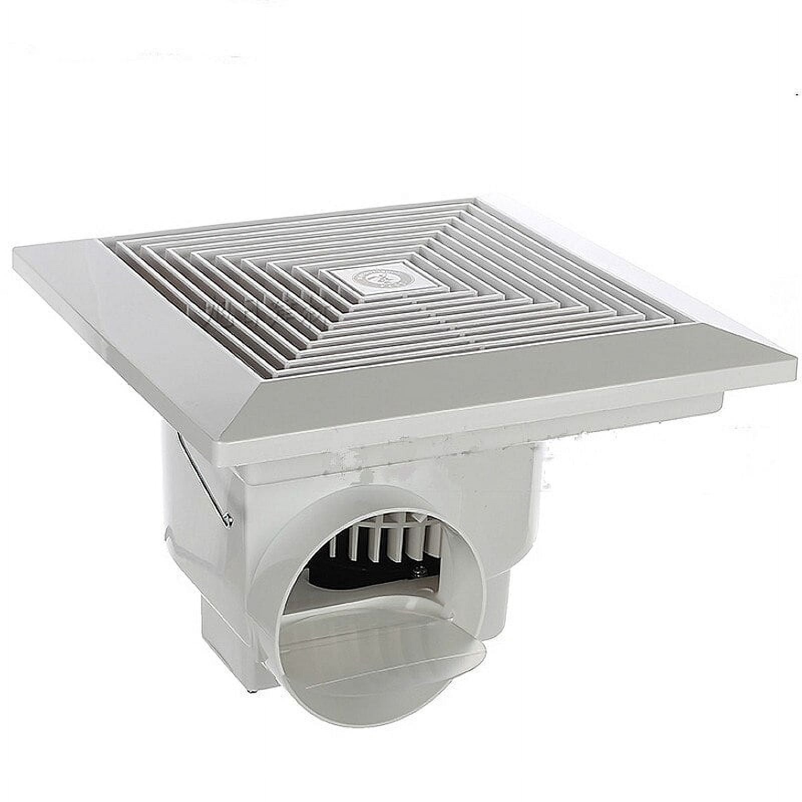 ABS 8 Inch 250*250 mm Pipe Exhaust Fans Quiet Kitchen Bedroom Ventilation Fan Duct Fan Ceiling Mounted Ventilators 220V 18W