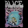 thumbnail image 2 of Men's Alice in Wonderland Distressed Alice in Bottle Poster Graphic Tee Black Large, 2 of 5