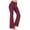 Wine, variant on Utoimkio Wide Leg Yoga Pants with Pockets for Women Loose Comfy Flare Sweatpants High Waist Stretch Pants