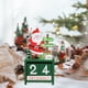 thumbnail image 4 of onlyliua para Interior/Exterior Adornos Navideños Marionetas de Madera Navideñas Adornos de Decoración de Escritorio Navideño Adorno de Cuenta Regresiva, 4 of 6