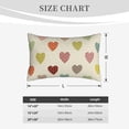 thumbnail image 6 of Balery Heart Polka Dot Bedding Queen Pillow Cases - Envelope Closure - Soft Brushed Microfiber Fabric - Shrinkage and Fade Resistant Pillow Cases-14"x20", 6 of 9