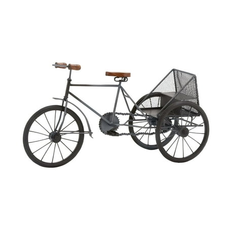 The Cute Metal Wood Tricycle, Multicolor