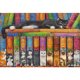 thumbnail image 1 of Bordado completo 11CT punto de cruz estampado gato y libro DIY artesanía decorativa Tmvgtek Oficina Multiescena Multifunción, 1 of 9