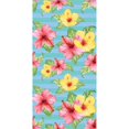 thumbnail image 2 of Hibiscus 30x60 Cotton Velour Beach Towel, Hibiscus, Size: One Size, Island Gear, 2 of 2