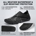 thumbnail image 4 of Voyabarefoot Shoes, Voyabarefoot Shoes for Women Men, Wide Toe Box Non-Slip Adjustable Comfortable Slip-On Shoes for Walking Hiking Travel, 4 of 6