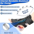 thumbnail image 2 of Plantar Fasciitis Night Splint, With 3 Fixing Straps Adjustable Achilles Tendinitis Relief Night Splints, 2 of 5