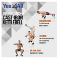 Kettlebell Weights Cast Iron/Kettlebells Powder Coated Strength