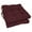 Burgundy, variant on 16-inch Solid Twill Square Tufted Chair Cushions (Set of 2)