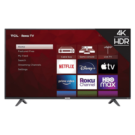 TCL 50-inch Class 4-Series 4K UHD Smart Roku LED TV - 50S435 - New Open Box