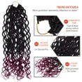 thumbnail image 3 of 1 Bundles/Lot 20 Inch Long Spring Twist Crochet Braids Bomb Twist Crochet Hair, Afro KiLELINTAy Curly Crochet Braids Synthetic Hair Extensions for Hair Braiding,70g, 3 of 8