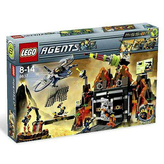 Pre-Owned Agents Mission 8: Volcano Base Set LEGO 8637