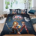 thumbnail image 2 of Max adventures Themed Bed Sheet Set Three Piece Set 53x79 In ches Comfortable And Skin Friendly Unique Design Creating A Star Studded Night Home Gifts For Family Friends fans, 2 of 6