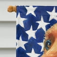 thumbnail image 3 of Carolines Treasures LH9541CHF Irish Setter USA Patriotic American Flag House Flag House Size multicolor, 3 of 4