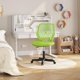 thumbnail image 2 of Songqin Kids Cute Desk Chair Armless Small Computer Chair with Lumbar Support for Teens Low-Back Bedroom School, Green, 2 of 11