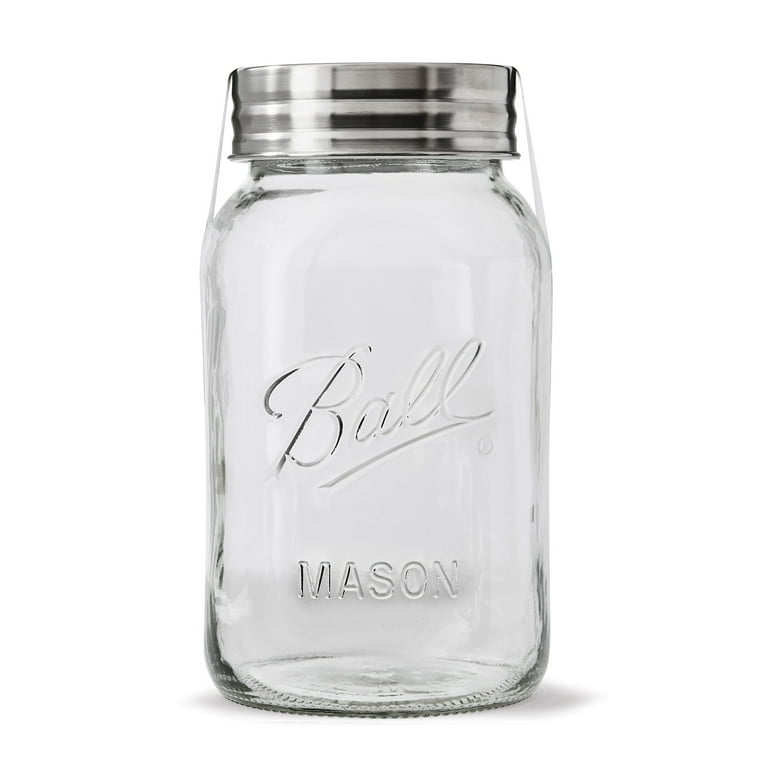Jarden 12 Ball Mason Jar with Lid - Regular Mouth - 16 oz