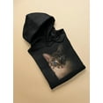 thumbnail image 3 of Portrait Of A Cat Hoodie Women -SPIdeals Designs, Female x-Large, 3 of 4
