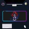 thumbnail image 1 of Uchiha Itachi-alfombrilla de ratón para teclado de Pc RGB, LED brillante alfombrilla de ratón, alfombrillas de goma para juegos de ordenador LIUWENJING unisex, 1 of 2