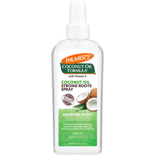 Spray de aceite para el cabello Palmer's Coconut Oil Formula 150 ml (paquete de 2)