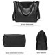 thumbnail image 3 of Bolso de mano de mujer de baile sexy bolsos de hombro de cuero trabajo oficina monederos diarios bolso bandolera, 3 of 8