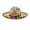 Straw hat colored ed, variant on Woven Straw Sombrero Hat Mexico Festival Theme Wide Brims Sun Protective Hat