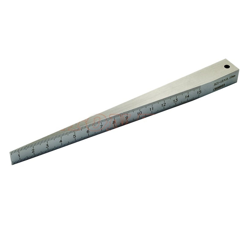 Taper Gauge 1-15mm 0.5-10mm 0.4-6mm 0.2-4mm Taper Welding Gauge gap gage wedge gage gap feeler gauge insert wedge gauge ,Corrosion-Resistant