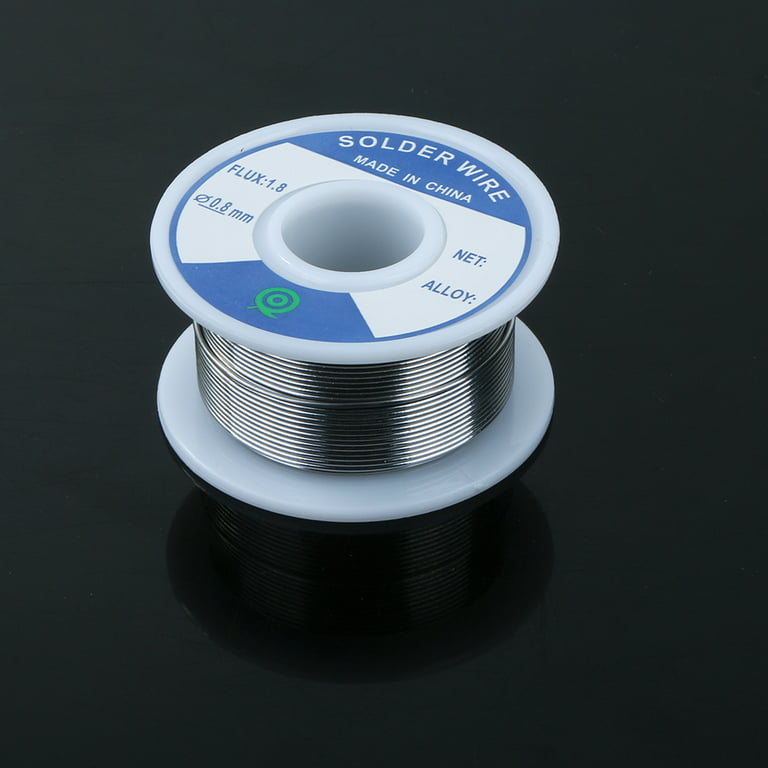 Edfrwws Lead-Free Silver Solder Wire 3% Silver 0.8mm Speaker DIY Material  50g 