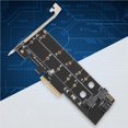 thumbnail image 4 of Pci-E-Mb2 M.2 Tarjeta De Red Dual Tarjeta Vertical Tarjeta Adaptadora Nic Para Computadora matsuzay EL007847-00, 4 of 6
