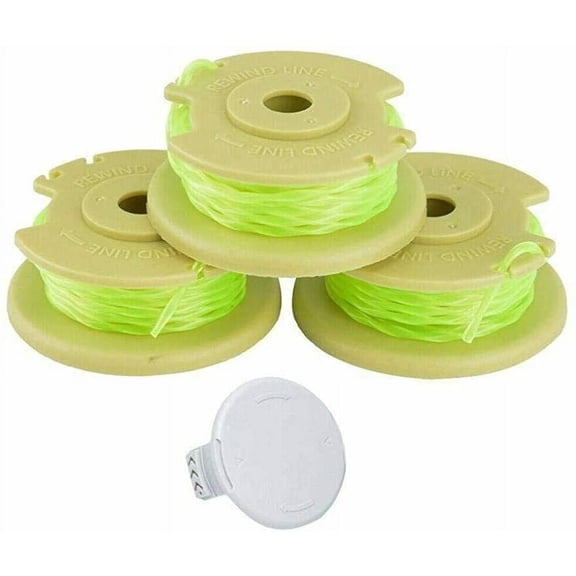 0.080" x 11ft Pre-Cut String Trimmer Replacement Spools, 3-Pack – Lawn & Garden Line