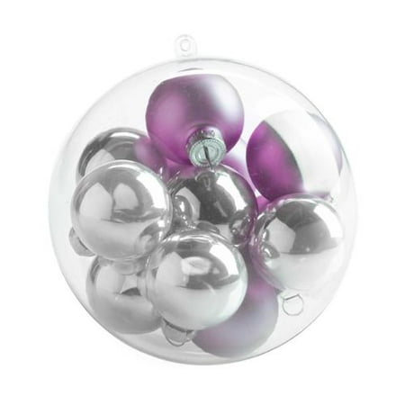 kaemingk clear shatterproof fillable 25cm bauble christmas kaemingk clear shatterproof fillable 25cm bauble christmas