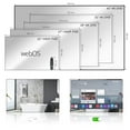 thumbnail image 6 of Elecsung 28 inches 4K LED TV webOS Smart Bathroom Waterproof Mirror IP65 SPA Hotel Television WiFi Voice Control ATSC, 6 of 8