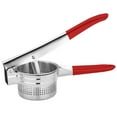 thumbnail image 2 of Airle Potato Masher Heavy Duty Non-slip Handle Make Vegetable Stuffing Stainless Steel Professional Mini Handheld Ginger Mincer Squeezer Kitchen Tool, 2 of 7