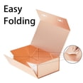 thumbnail image 4 of Caja de regalo RYDDOY Rose Gold, 9,5 x 6 x 3 pulgadas, cierre magnético, paquete de 5, 4 of 8