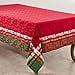 thumbnail image 3 of Saro Lifestyle 2108.M65104B 65 x 104 in. Plaid Christmas Tree Design Cotton Table Topper Tablecloth, Multi Color, 3 of 4