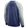 thumbnail image 3 of Men's Darius Rucker Collection by Fanatics Royal/Heather Gray New York Giants Colorblock Pullover Sweatshirt, 3 of 3
