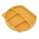 thumbnail image 4 of Plato De Silicona Para Bebé, Plato Dividido Para Niños Pequeños Con Succión, Bandeja De Comida De 3 Compartimentos Para Niños, Incluye Cuchara Y Tenedor, 4 of 7