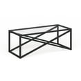 thumbnail image 5 of Evelyn&Zoe Calix 46" Wide Rectangular Coffee Table, Blackened Bronze, 5 of 5