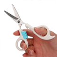 thumbnail image 3 of Hairdressing scissors for flat hair, scissors for hair cutting and thinning, scissors for hair salon, 3 of 5