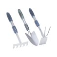 thumbnail image 4 of Herramientas de jardín, manual resistente, mango ergonómico, herramientas de trasplante de acero, paleta de jardín para trasplantar, desmalezar, jardi 3 piezas, 4 of 8