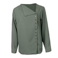 thumbnail image 4 of Prettyia - Blusa con cuello vuelto y para mujer SG Zulema  Blusa de Gasa Sólida, 4 of 8