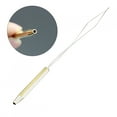 thumbnail image 4 of Herramienta para atar nudos, herramienta portátil para pesca con mosca, tipo D, 14cm, anudador de línea de gancho, aparejos de herramientas para uñas, 4 of 8