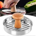 thumbnail image 3 of Hamburger Meat Pie Mold Labor-saving Portable Meat Pie Mould for Food's Making, 3 of 5