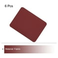 thumbnail image 3 of Uxcell 6 Pcs Iron on Patches Fabric Repair Patches for Clothes Date Red, 3 of 6