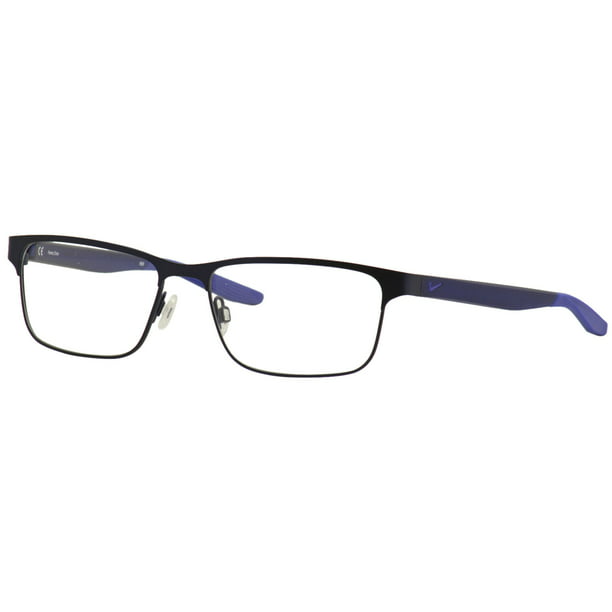 Nike Men's Eyeglasses 8130 416 Satin Navy Full Rim Optical Frame 54mm ...
