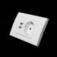 thumbnail image 3 of Toma de corriente de pared, enchufe 16a, toma de corriente eléctrica estándar UE, cargador USB Dual de 1000ma, 3 of 4