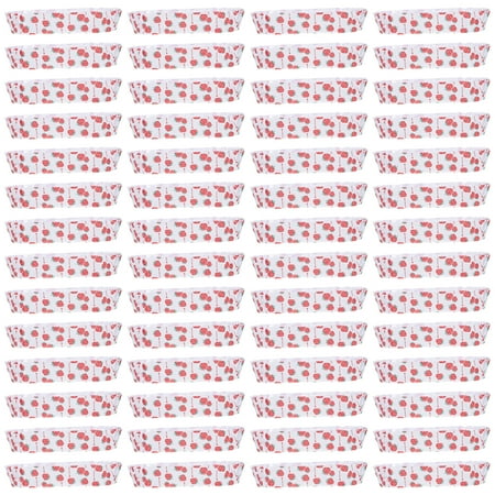 

100Pcs Disposable Food Boats Multi-function Hot Dog Holders Convenient Paper Boats