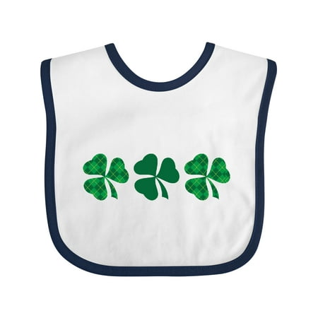 

Inktastic Irish Shamrock Clover Border Gift Baby Boy or Baby Girl Bib