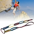 thumbnail image 4 of Equipo de escalada al aire libre, escalera de moldeado, cinturón plano, anillo, cuerda de crisantemo, 4 of 10