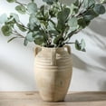 thumbnail image 4 of Ceramic Flower Vase Home Decor - Farmhouse Flower Vases Rustic Vintage Style Aesthetic Modern for Table Living Room Kitchen Bedroom Decoration House Desk Decorative Accessories Gift (Clay), 4 of 14
