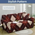 thumbnail image 2 of CZL 1 2 3 4 Seater Printed Sofa Cover Couch Slipcover, Elastic Stretch Armchair / Loveseat / Couch Sectional Christmas Sofa Slipcover Furniture Protector Dog Pet, 2 of 7
