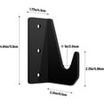 thumbnail image 2 of Heavy Duty Wall Mounted Floor Jack Hooks Garage Storage Organizer For Hydraulic Jacks With Axles And Wheels 2 Pack 2PCS, 2 of 6